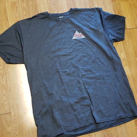 Coors Tops - Coors Light unisex 2X Born in the Rockies tshirt